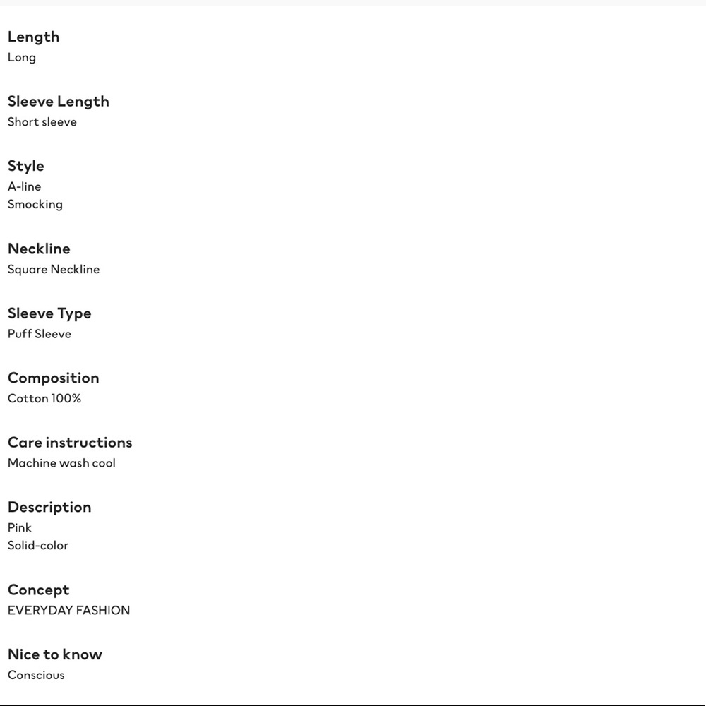 SOLD! Pink Square-neck Voluminous-puff shoulder - Picture 13 of 14